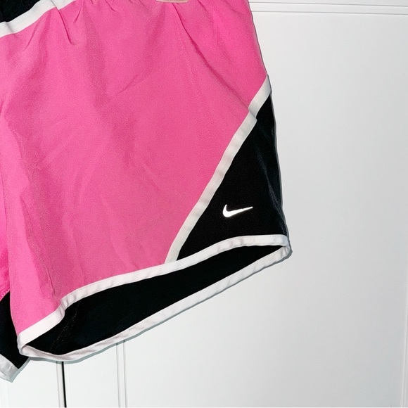 Nike Dri-Fit Running Shorts Retro ColorBlock Pink/Black Sz Small - Picture 3 of 6